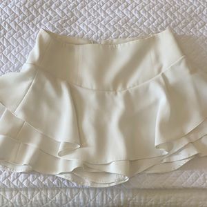 White Zara Skort